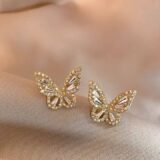 Butterfly Stud Tops Pair