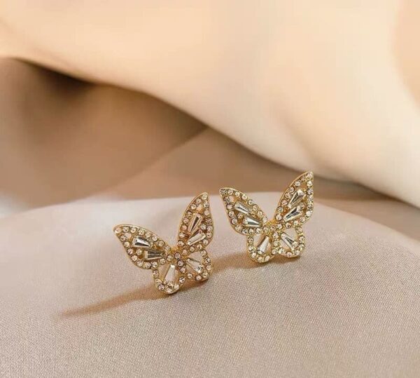 Butterfly Stud Tops Pair