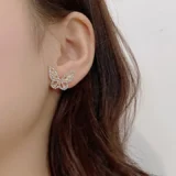 Butterfly Earrings Golden