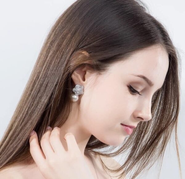 Snowflake Earring Stud